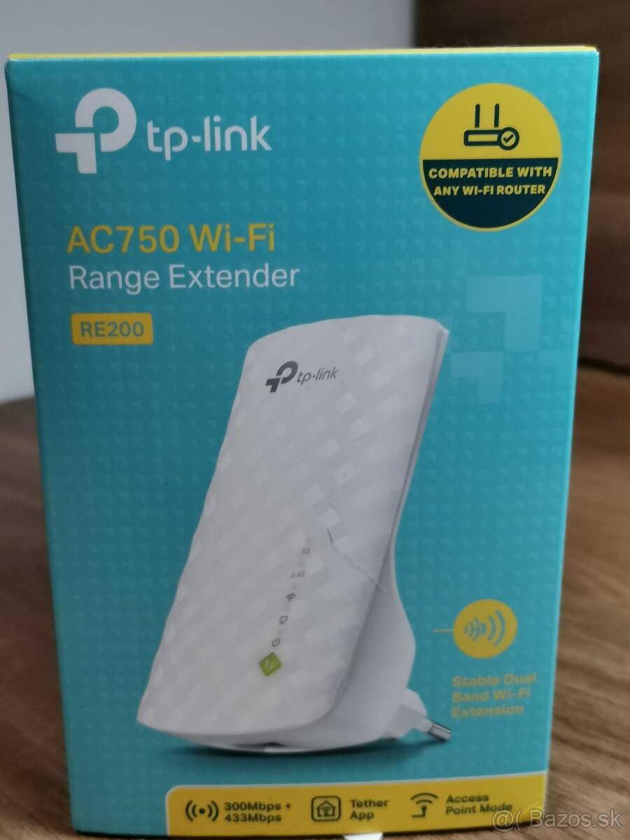 PREDÁM TP-Link RE200 wifi ZOSILOVAČ