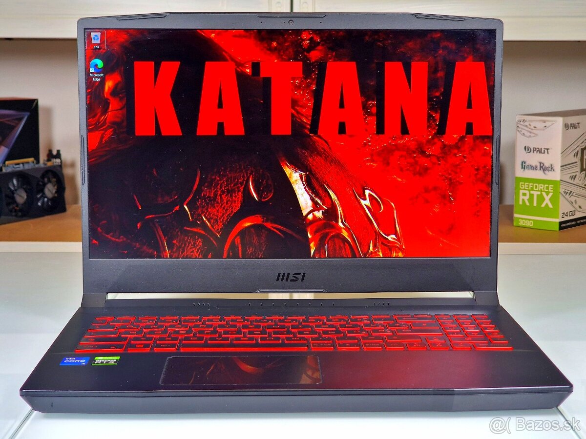 Herný notebook MSI KATANA GF66 | i7-11800H | RTX 3060 | 16GB