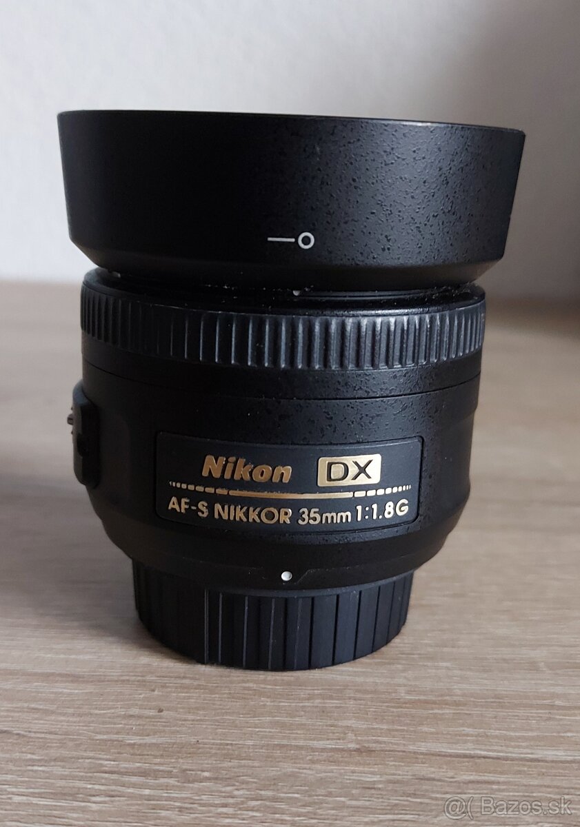 Nikon 35mm f1.8 AF-S Nikkor DX objektív