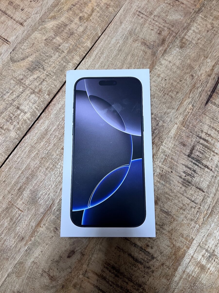 Apple iPhone 16 Pro Max 256GB Black Titanium, Rezervovaný