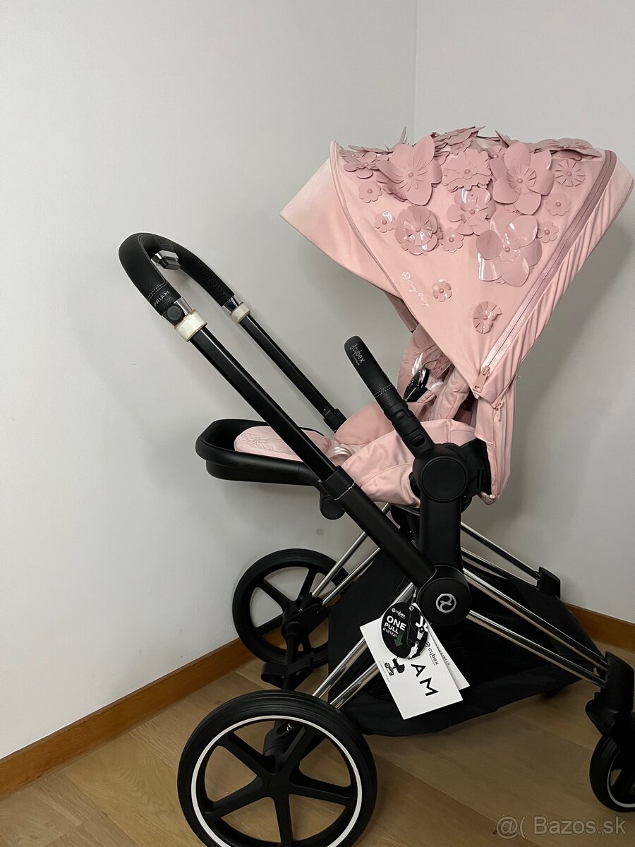 Cybex priam 4.0 simply flowers pale blush