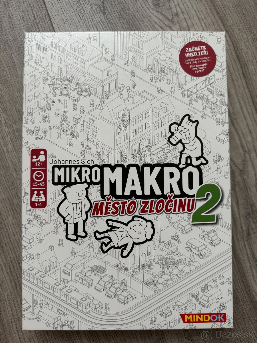 Predám stolovú hru Mikro Makro 2: Město zločinu