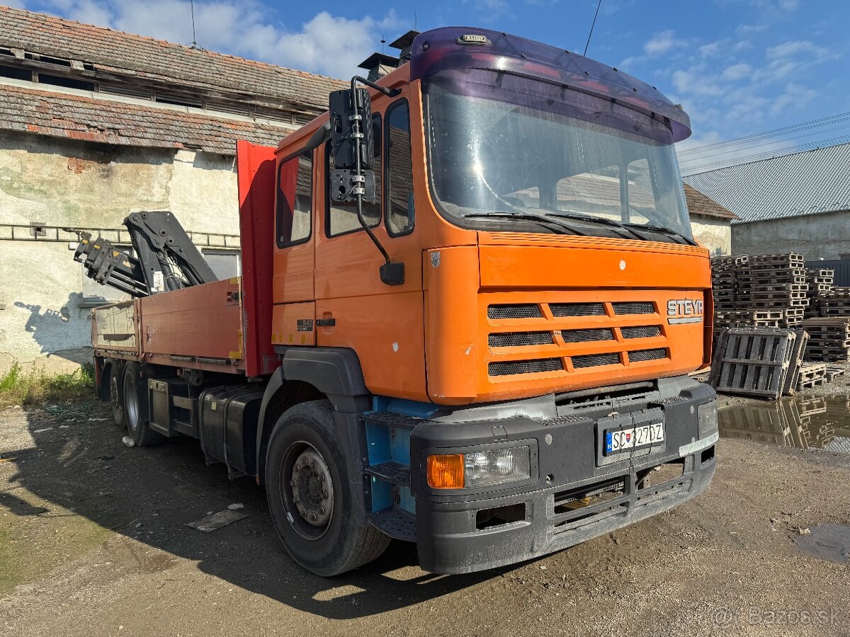 Valnik Man - Steyr hydraulicka ruka hiab 195-4