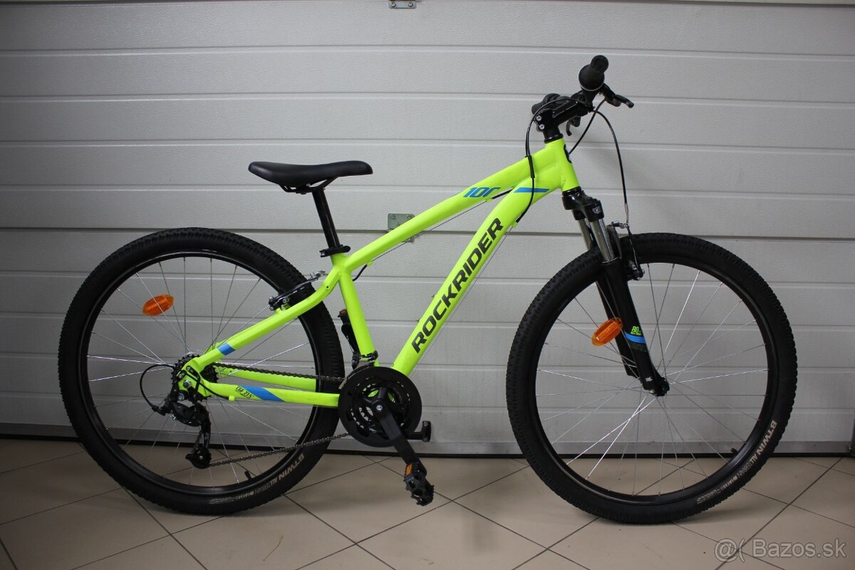 odpružený ALU horský bicykel Rockrider ST100  rám S  27,5"