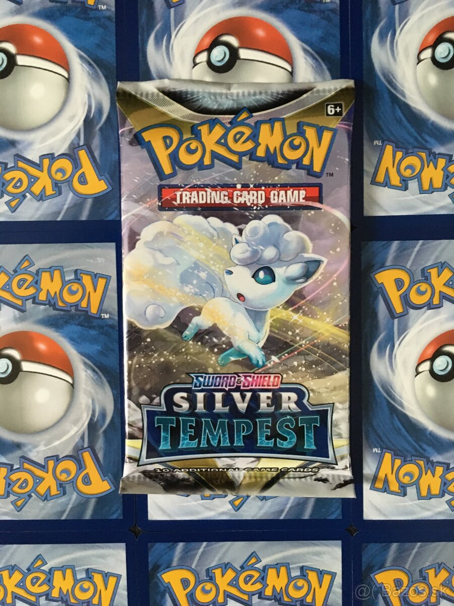 Pokemon TCG Sword & Shield Silver Tempest Booster Pack 1x