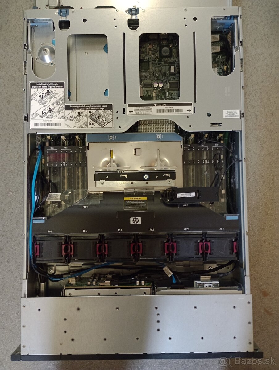 Server HP DL380 G6 - 64GB RAM, 1.2TB 10k SAS, 2x XEON X5650