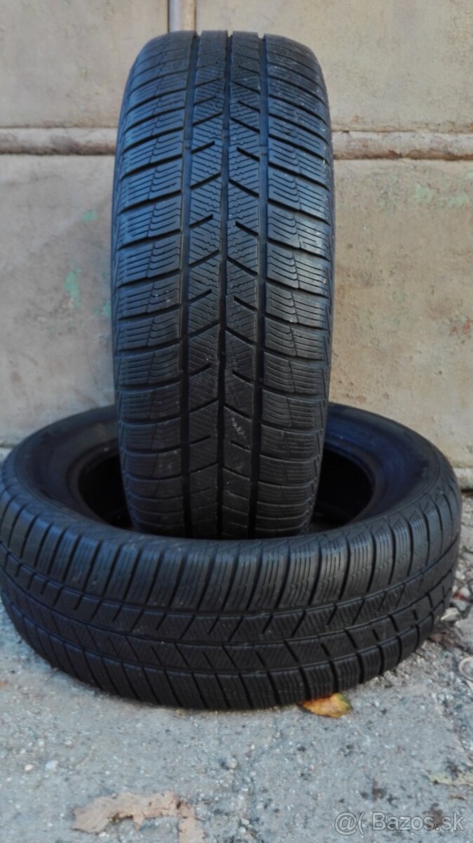 Predám 2-Zimné pneumatiky Barum Polaris 215/55 R17