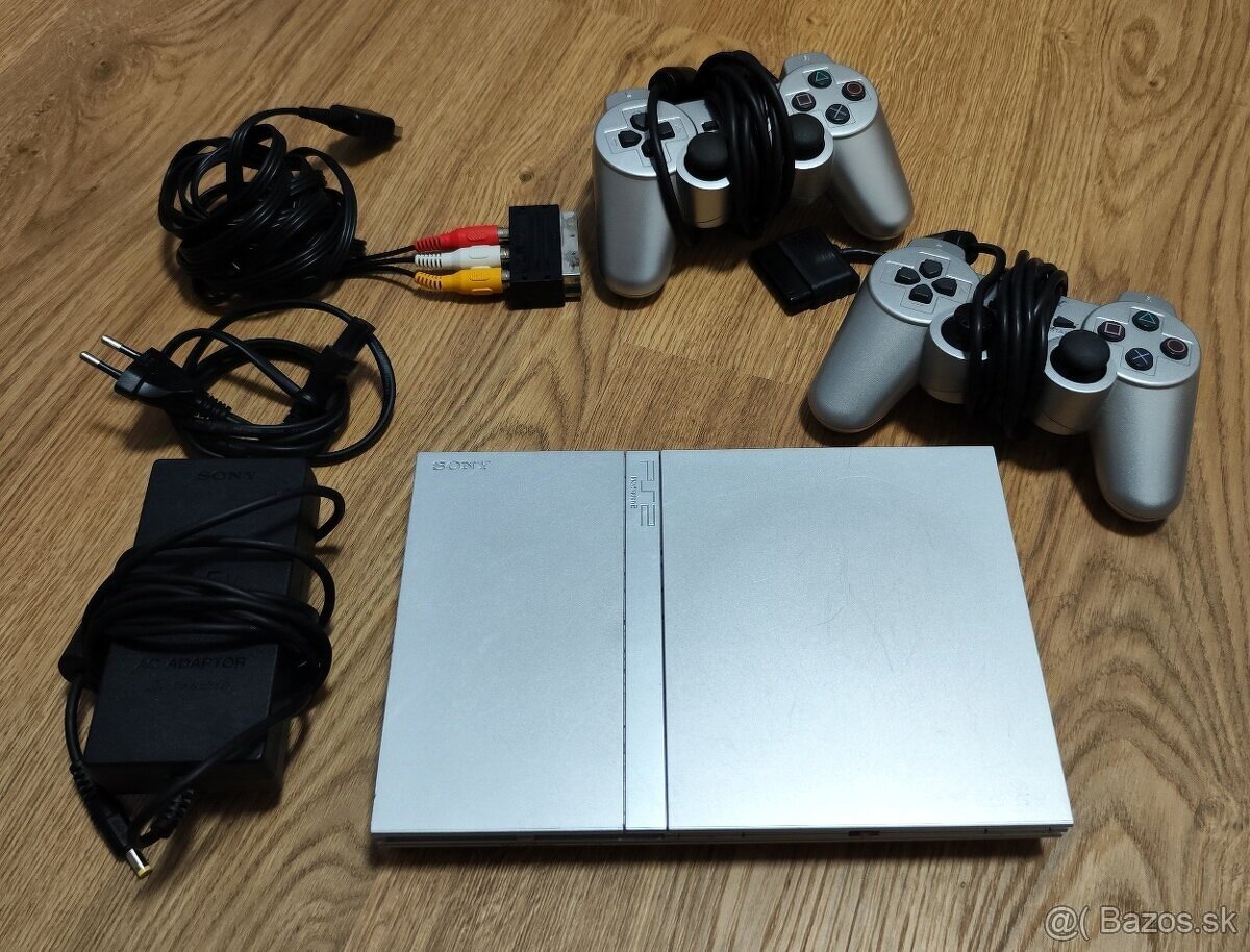 PlayStation 2 Slim - Silver Edition