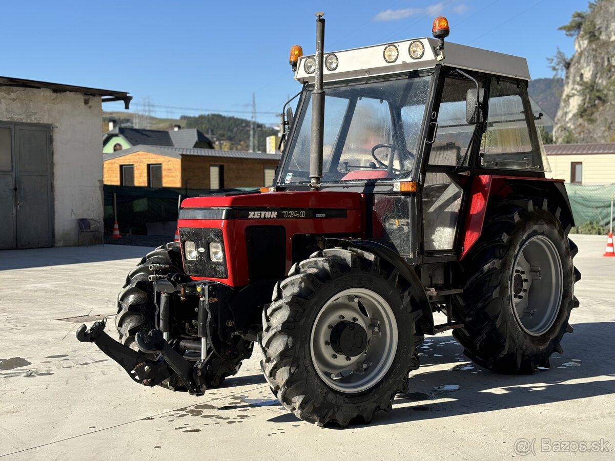 Zetor 7340 TURBO s čelnou hydraulikou a pvh