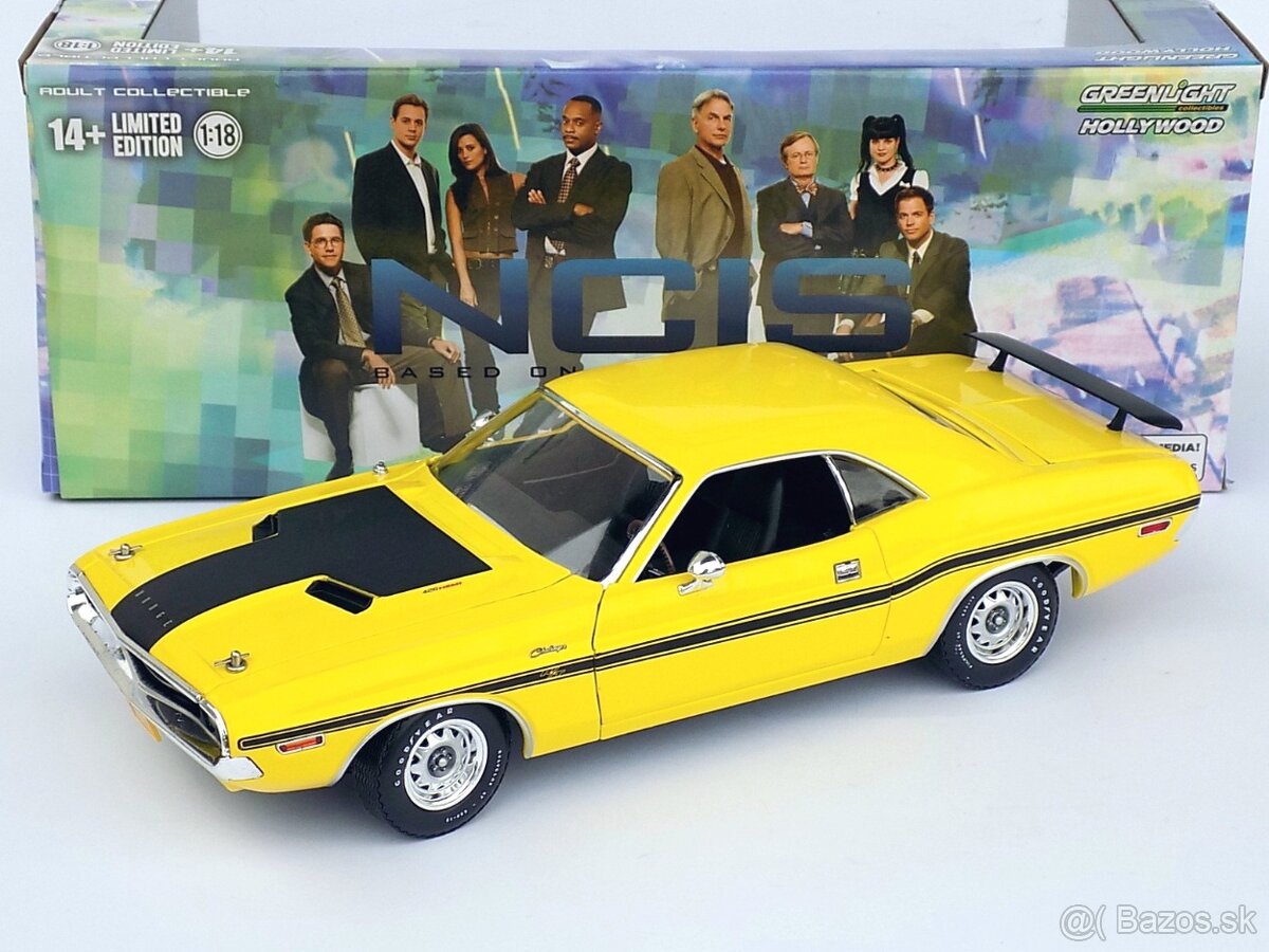 DODGE CHALLENGER R/T 383 MAGNUM NCIS 1970 – 1:18 GREENLIGHT