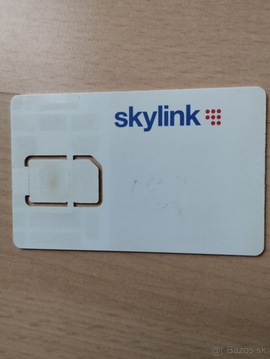 Predám Skylink kartu ICE01