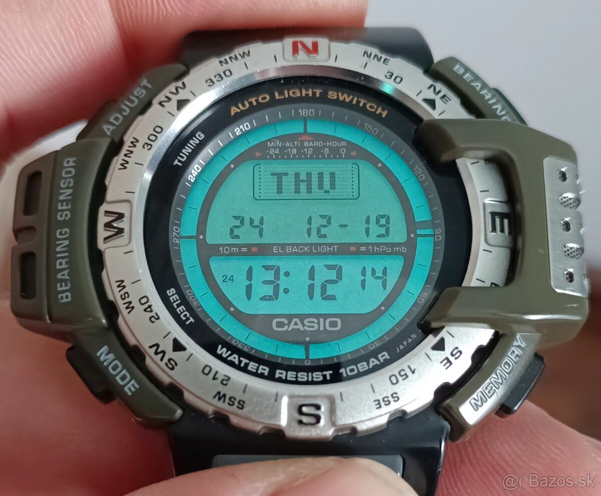 Casio Pro Trek PRT-40 yellow