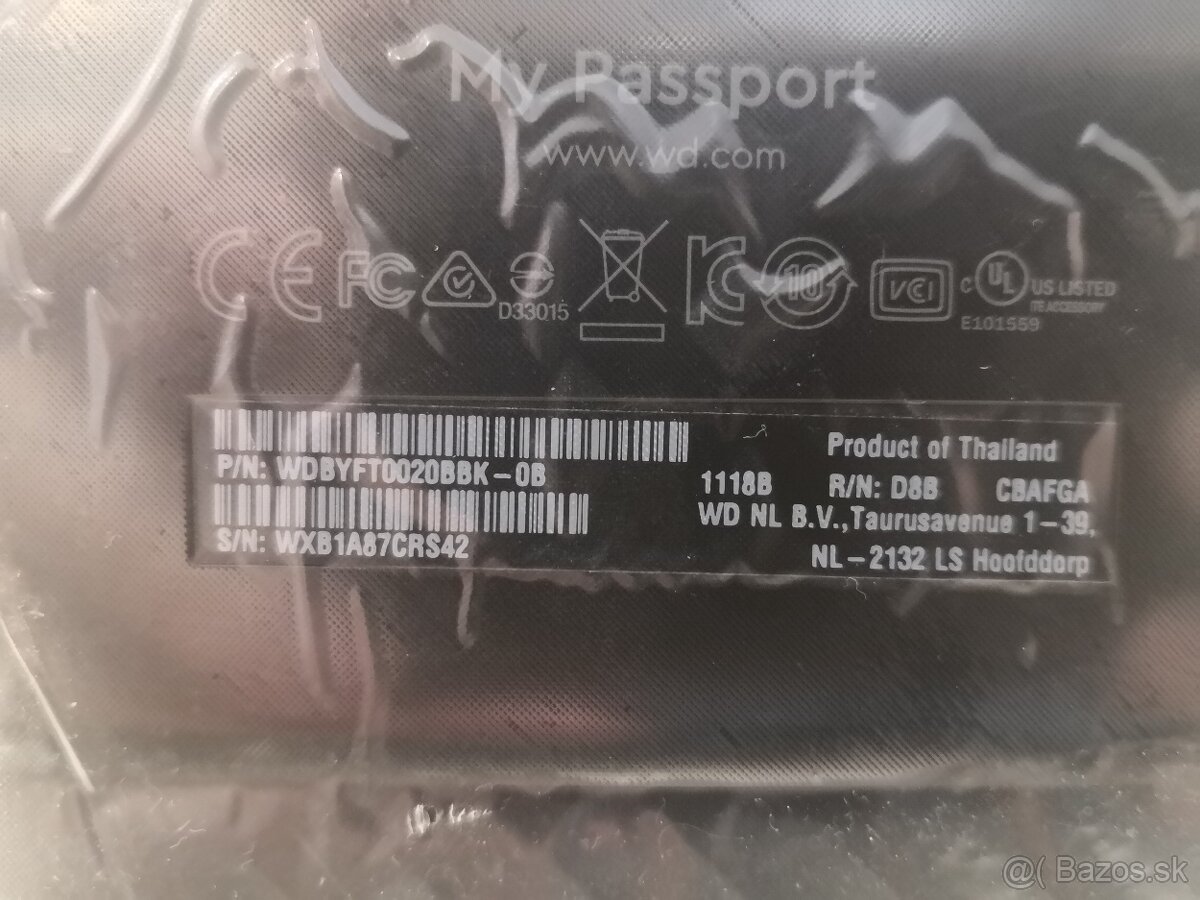 WD My Passport 2TB