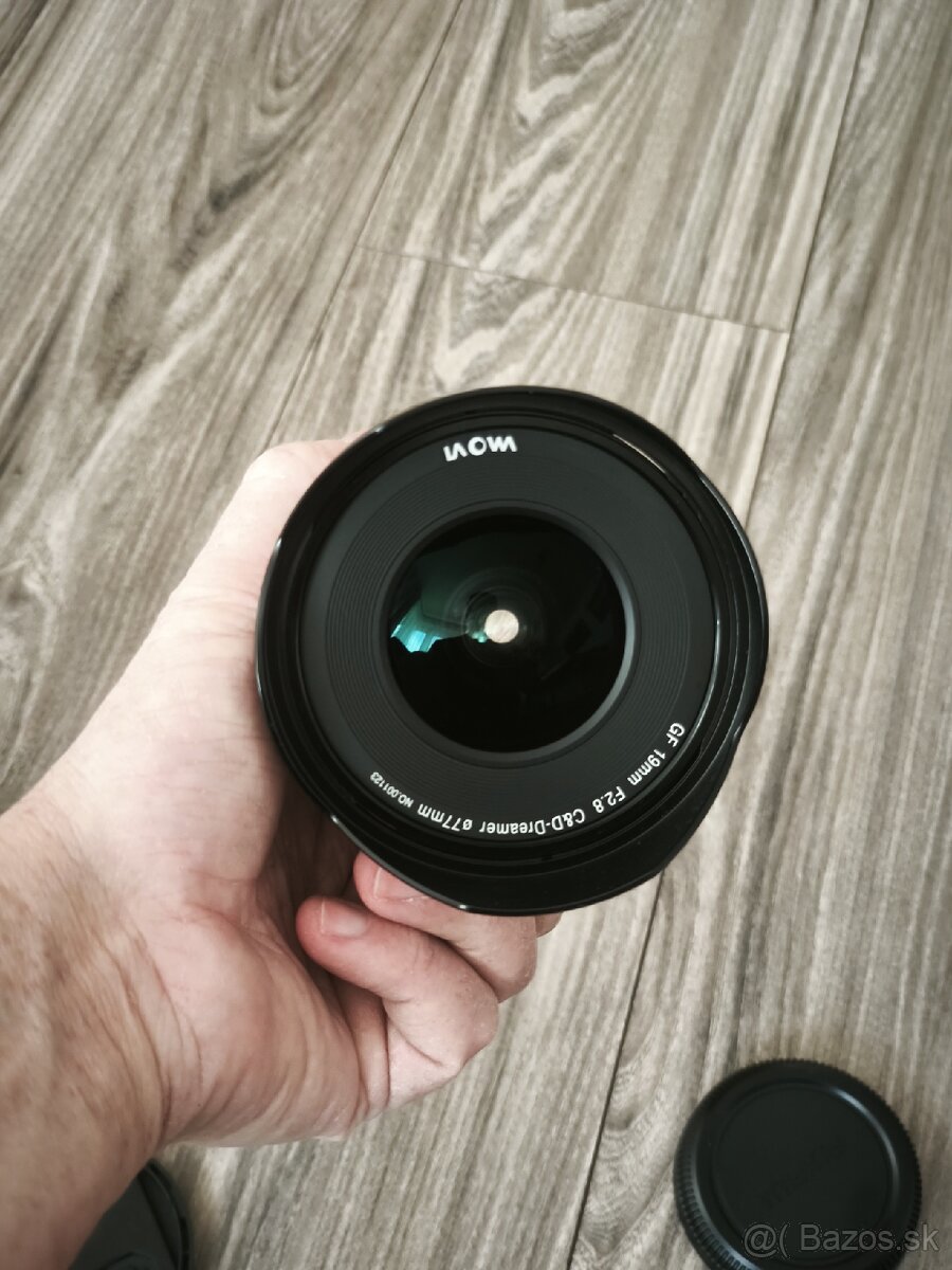 Laowa 19mm f/2.8 Zero-D pre Fujifilm GFX