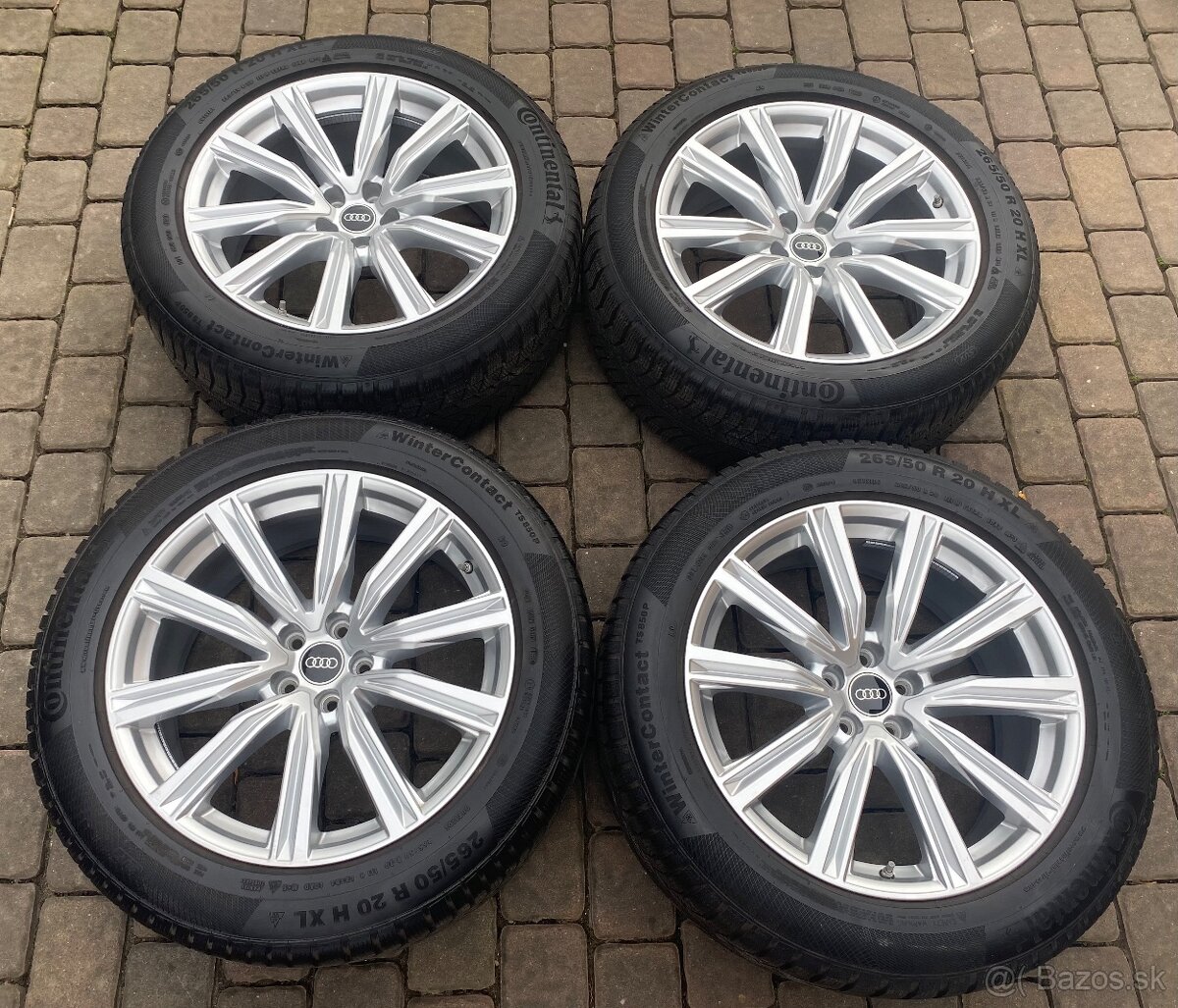 ALU KOLESÁ 5X112 R20 AUDI Q7 SADA ZIMA