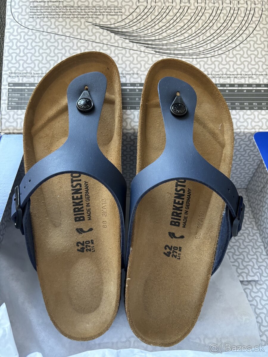 Birkenstock Gizeh BS velkost 42, 27cm