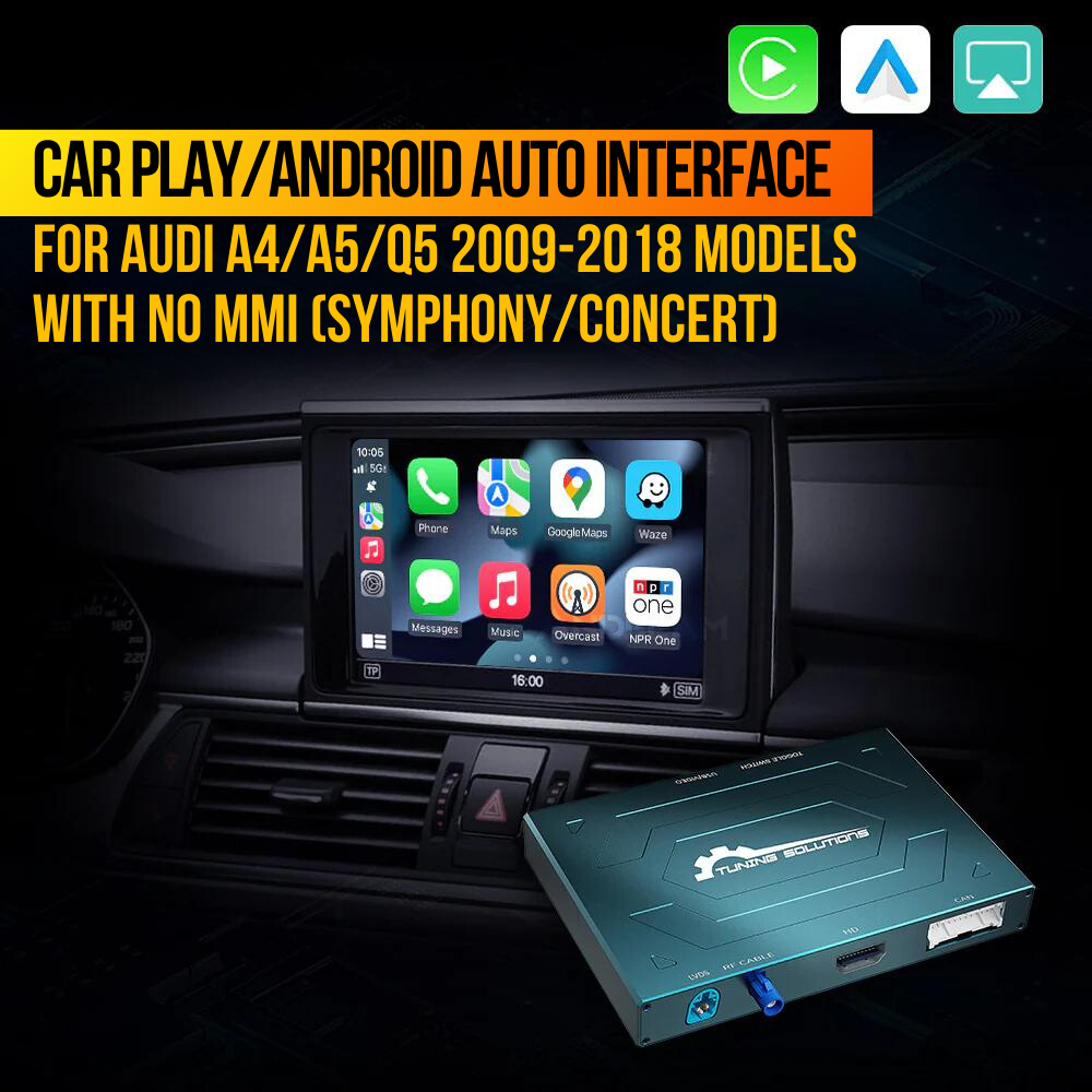 Bezdrôtový modul CarPlay/Android Auto pre A4/A5/Q5 2009-2018