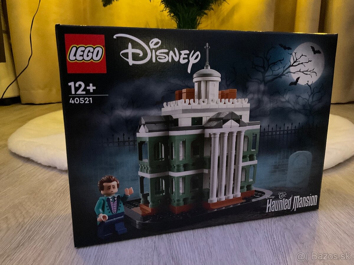 LEGO Miniatúrne strašidelné sídlo od Disneyho - nove