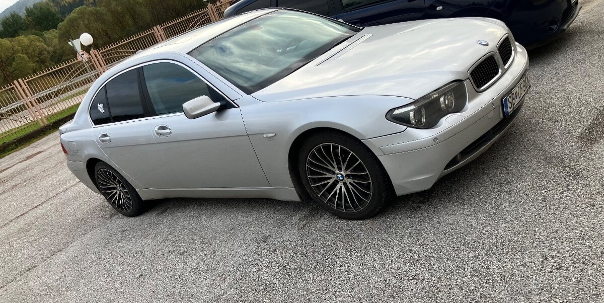 Vymením BMW e65 730d 3.0 160kw