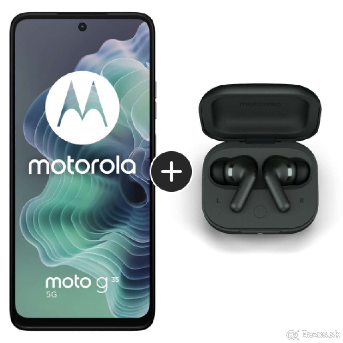 Motorola Moto G35 5G + Mototola Moto Buds+ Bose sound