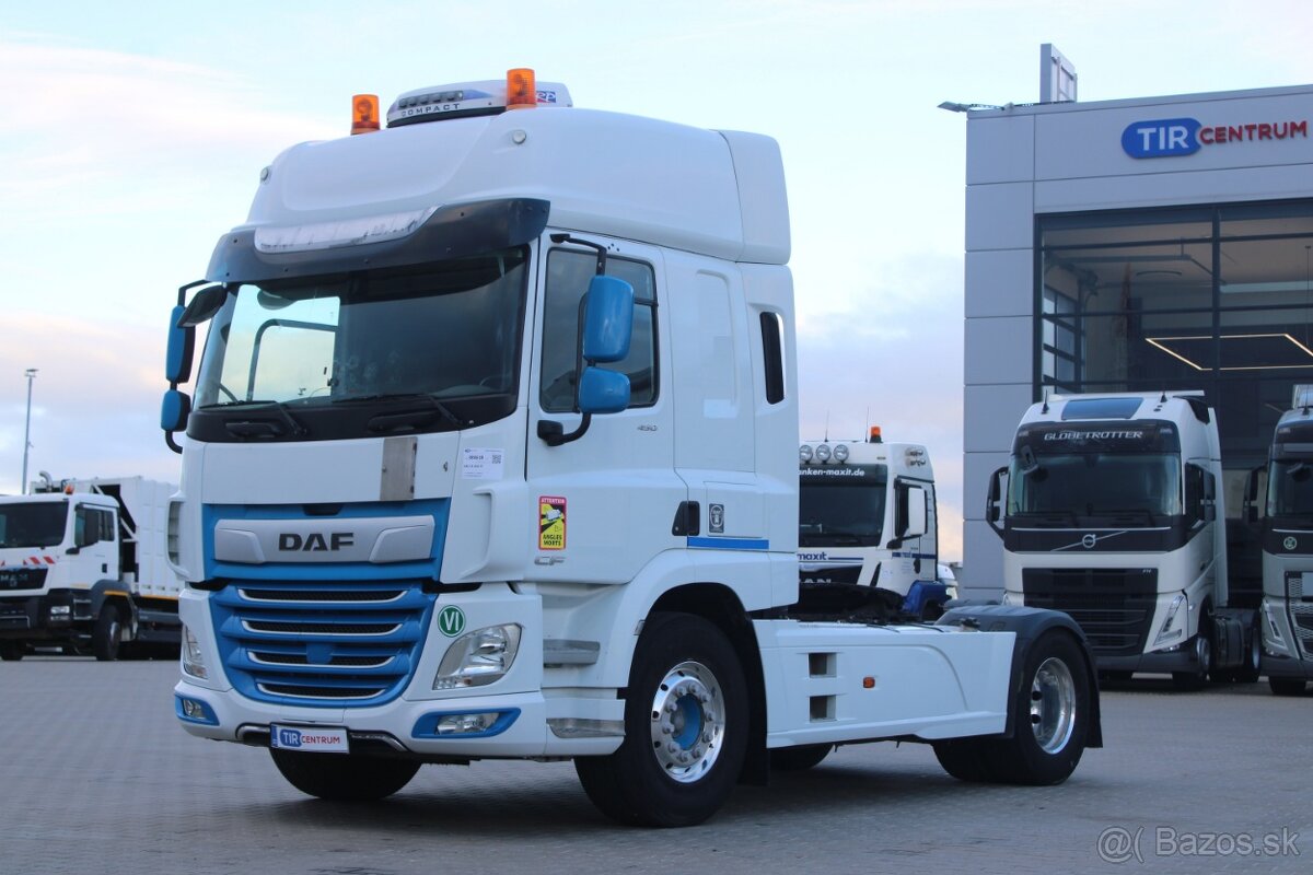 DAF CF 450 FT, EURO 6, NEZÁVISLÁ KLIMATIZACE, MAJÁKY