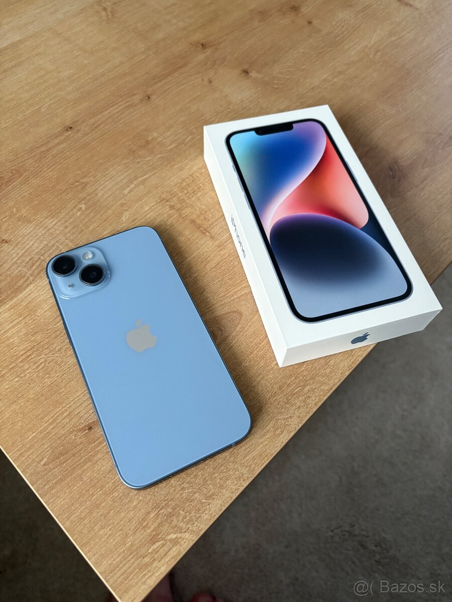 iPhone 14 128gb modrý