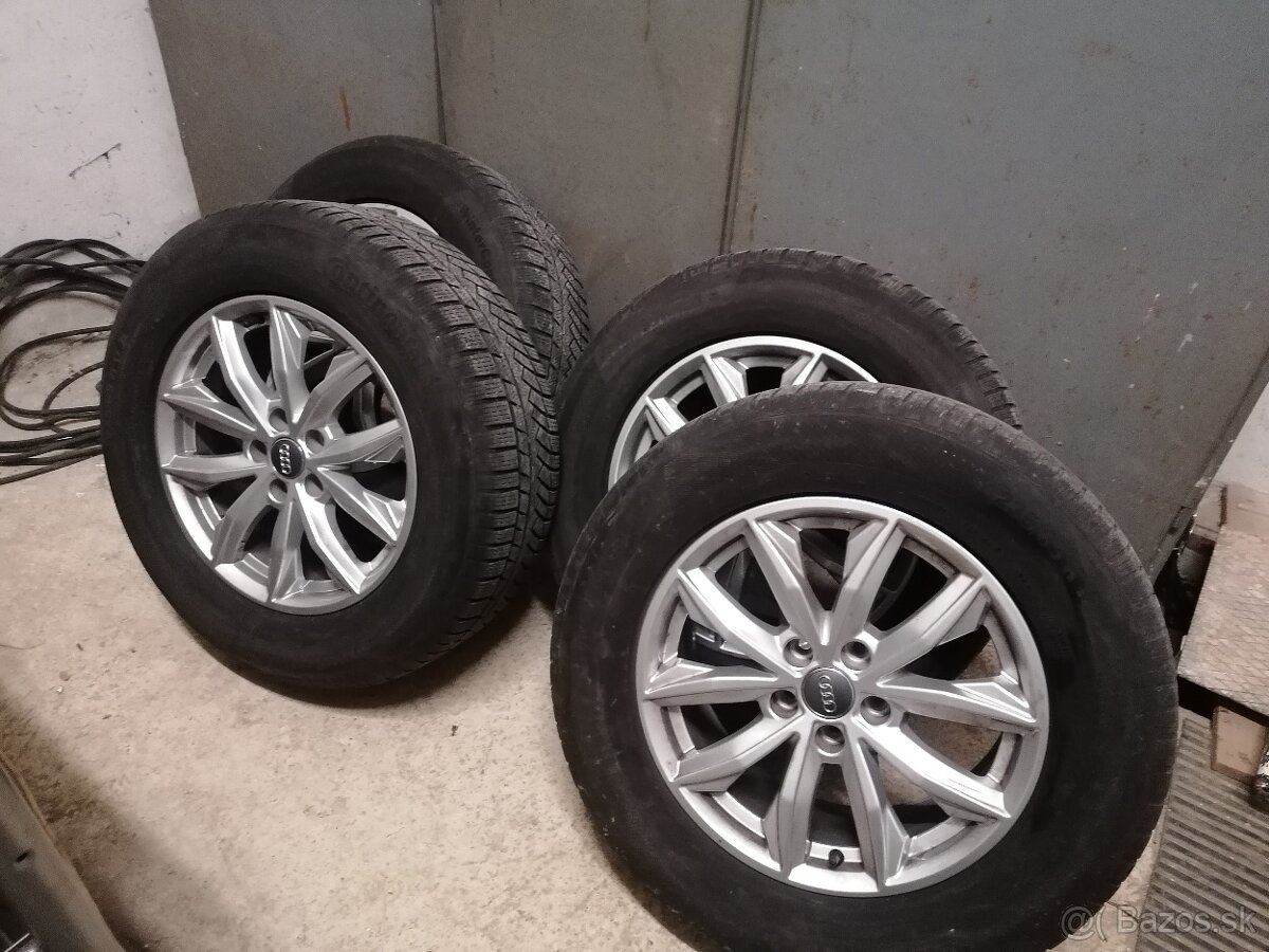 Predám  alu. disky Audi Q5  5x112 r17