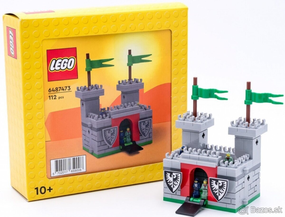 Lego 6487473 Buildable Grey Castle / Sivý hrad