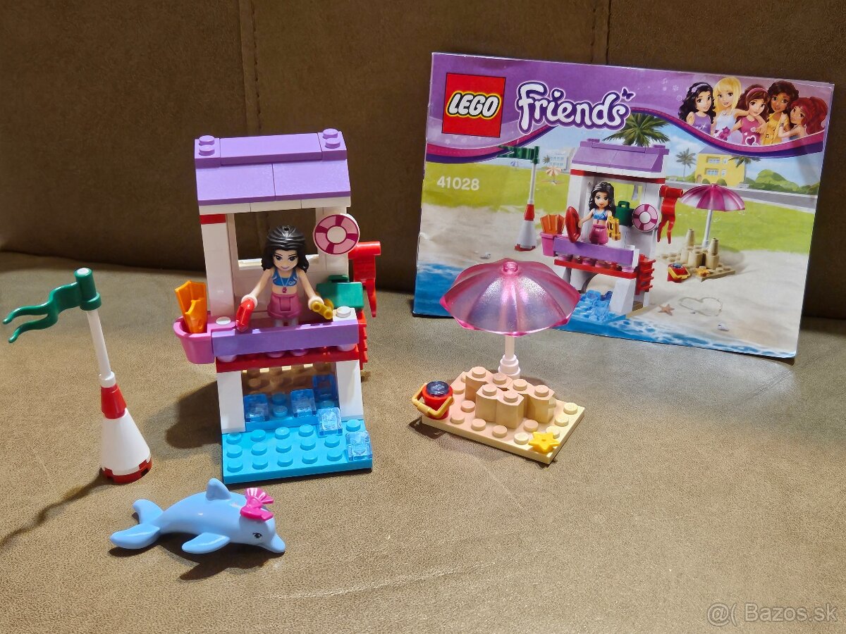 Lego Friends Ema a veža pobrežnej hliadky.