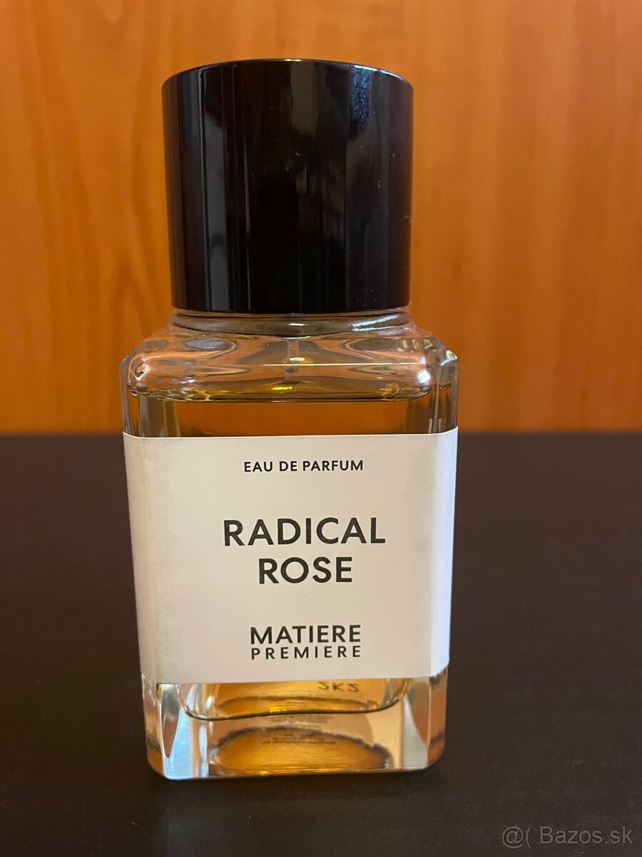 Parfém  Radical rose  matiere premiere