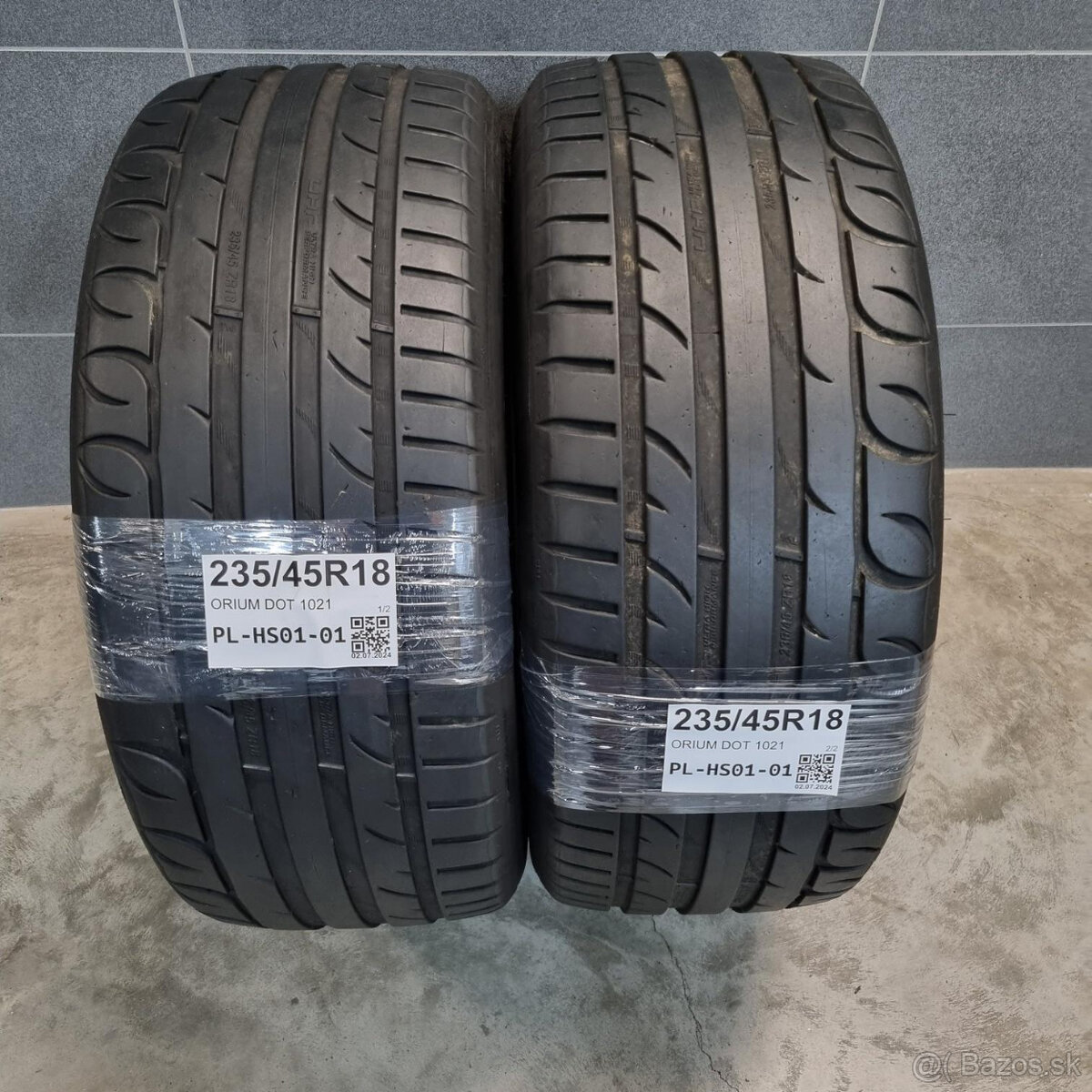 Letné pneumatiky 235/45 R18 ORIUM DOT1021