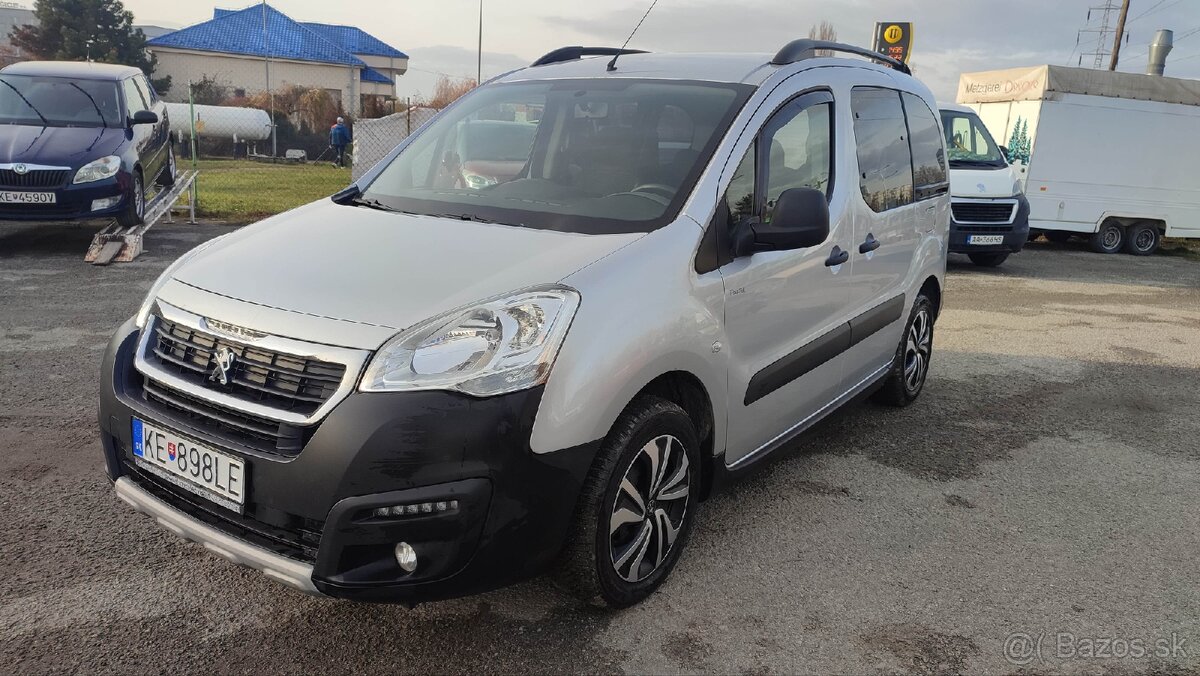 Peugeot Partner Tepee 1,6bluHdi 73kw, 2017