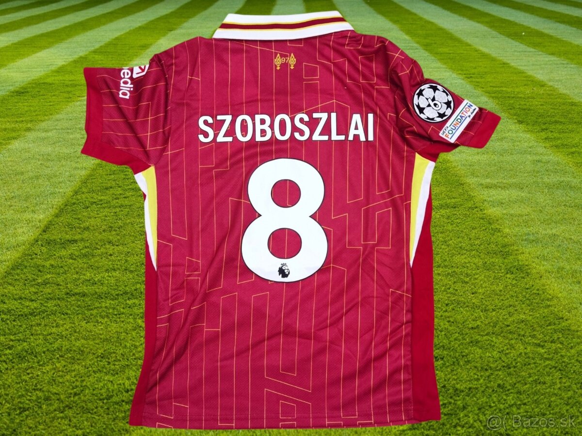 Szoboszlai detský dres Liverpool FC 24/25 red 135-145cm - [