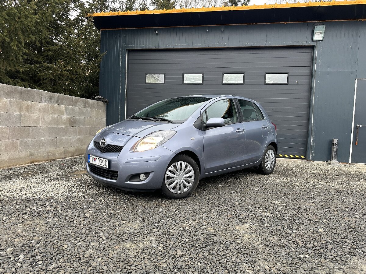 Toyota yaris 1.33 74kw 6st manuál klíma