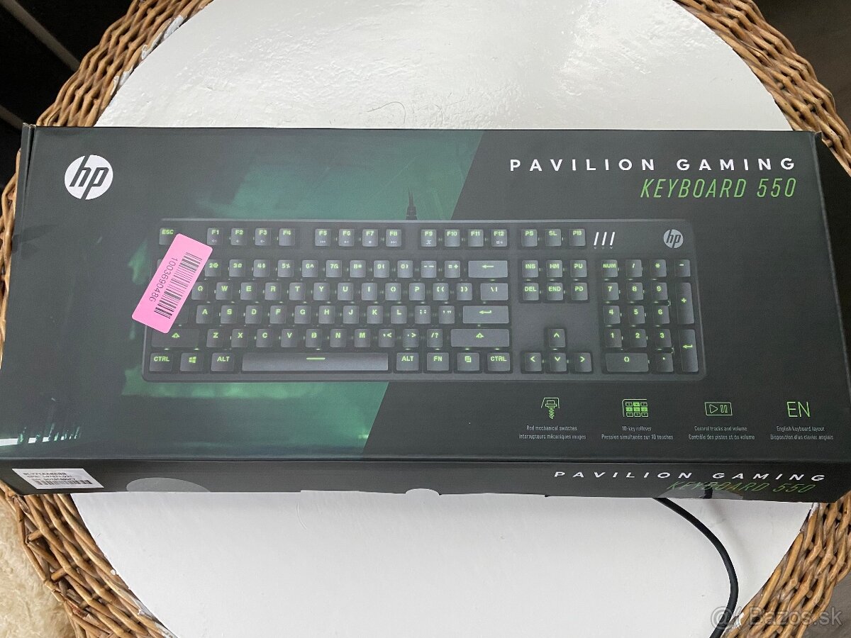 Herná klávesnica HP Pavilion Gaming 550