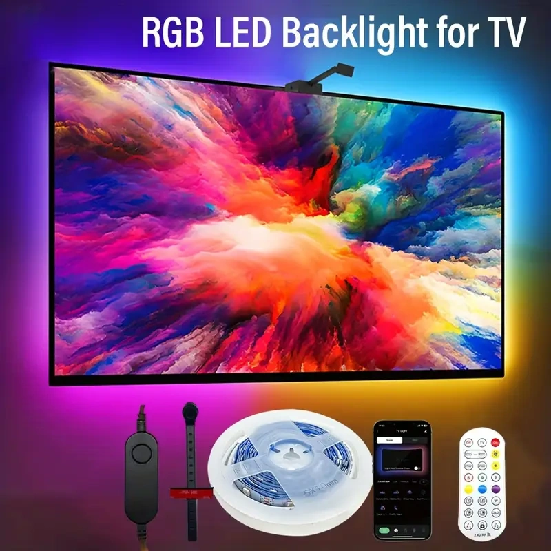 led pasik na tv s kamerou  a diaľkovým ovládaním