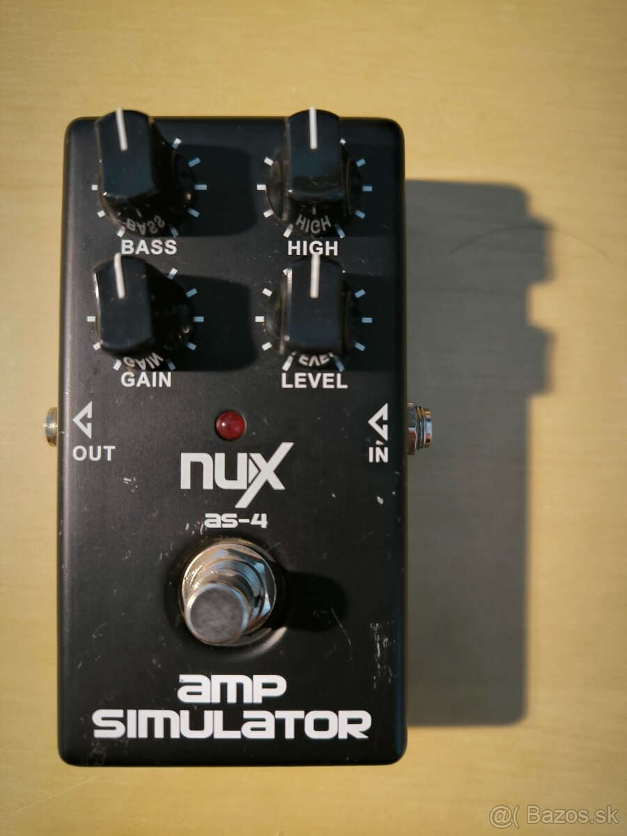 Predam Amp simulator NUX AS-4