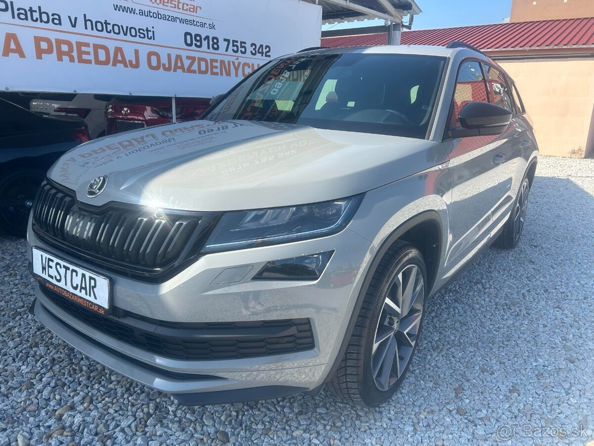 Škoda Kodiaq 2.0 TDI SCR EVO Sportline DSG 4x4