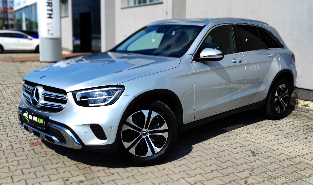 MERCEDES GLC 220D 143KW 9-G 4MATIC, NEZ. TOPENÍ, TAŽNE, DPH