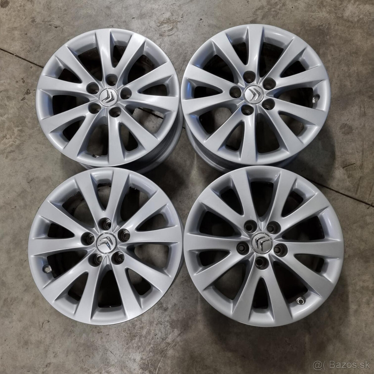 Originál Citroen C5 disky 5x108 R16 ET28