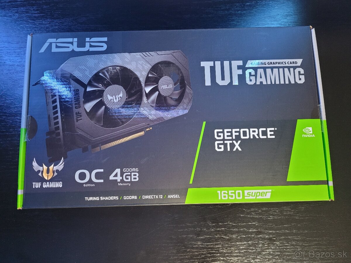 Asus TUF GTX 1650 Super OC 4GB GDDR6