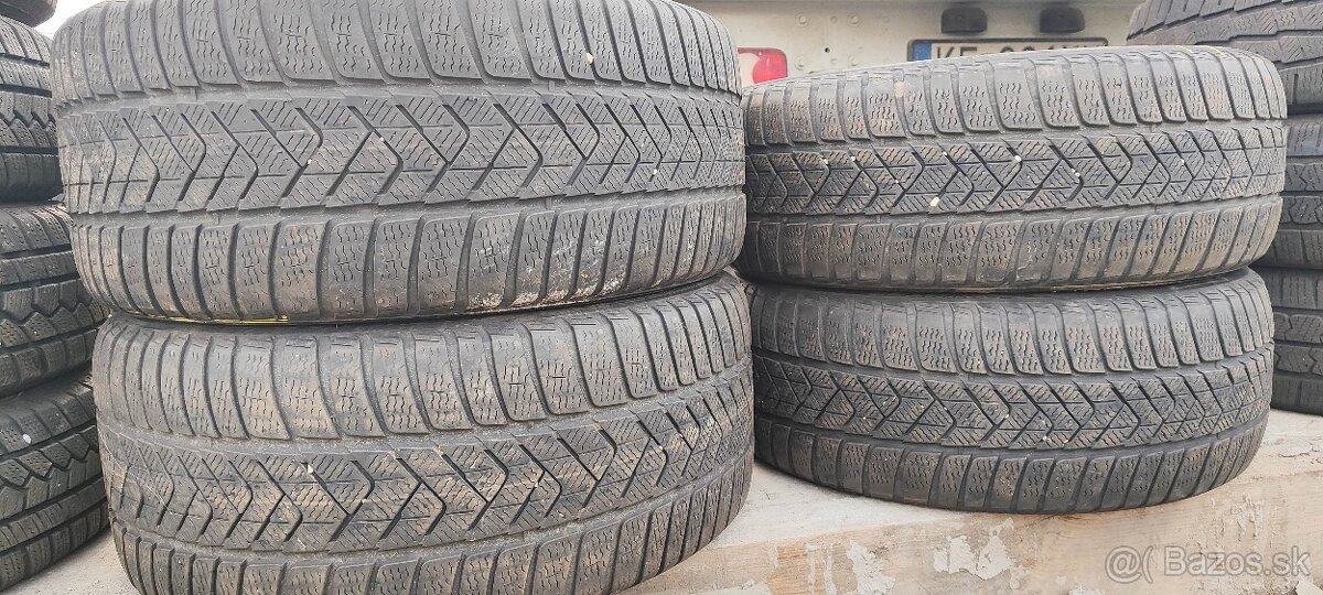 Dvojrozmer Pirelli zimné pneu 255/40 R18 a 225/45 R18