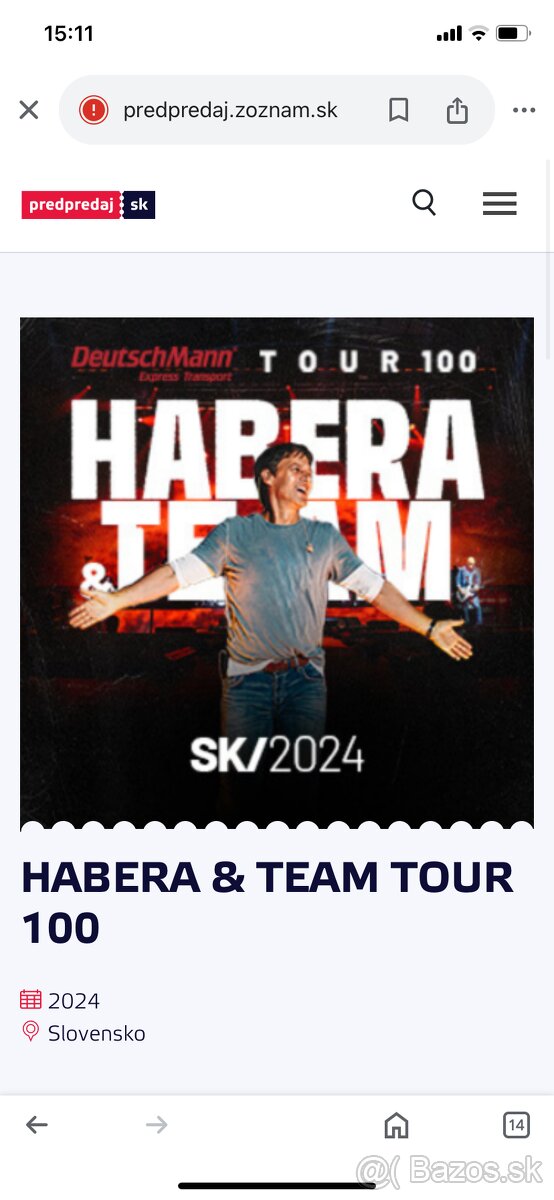 Team tour na dnes 6.12.2024