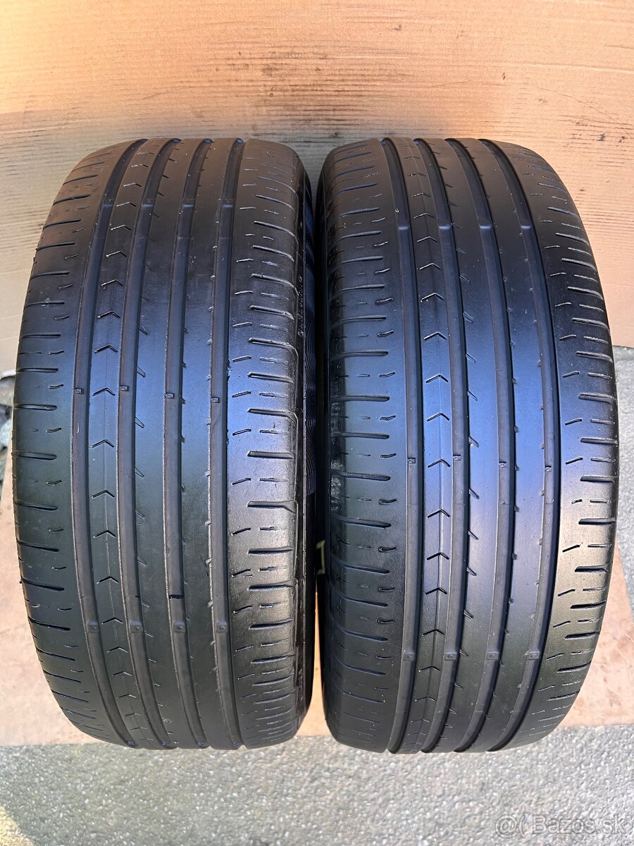 Letné pneumatiky 215/60 R16 Continental dva kusy