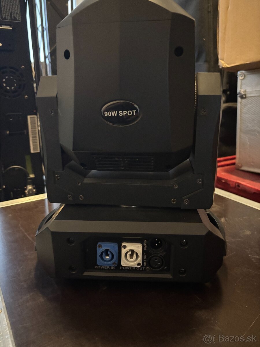 Flash LED Moving Head 90W DIAMOND - ROTO PRISM 2x GOBO