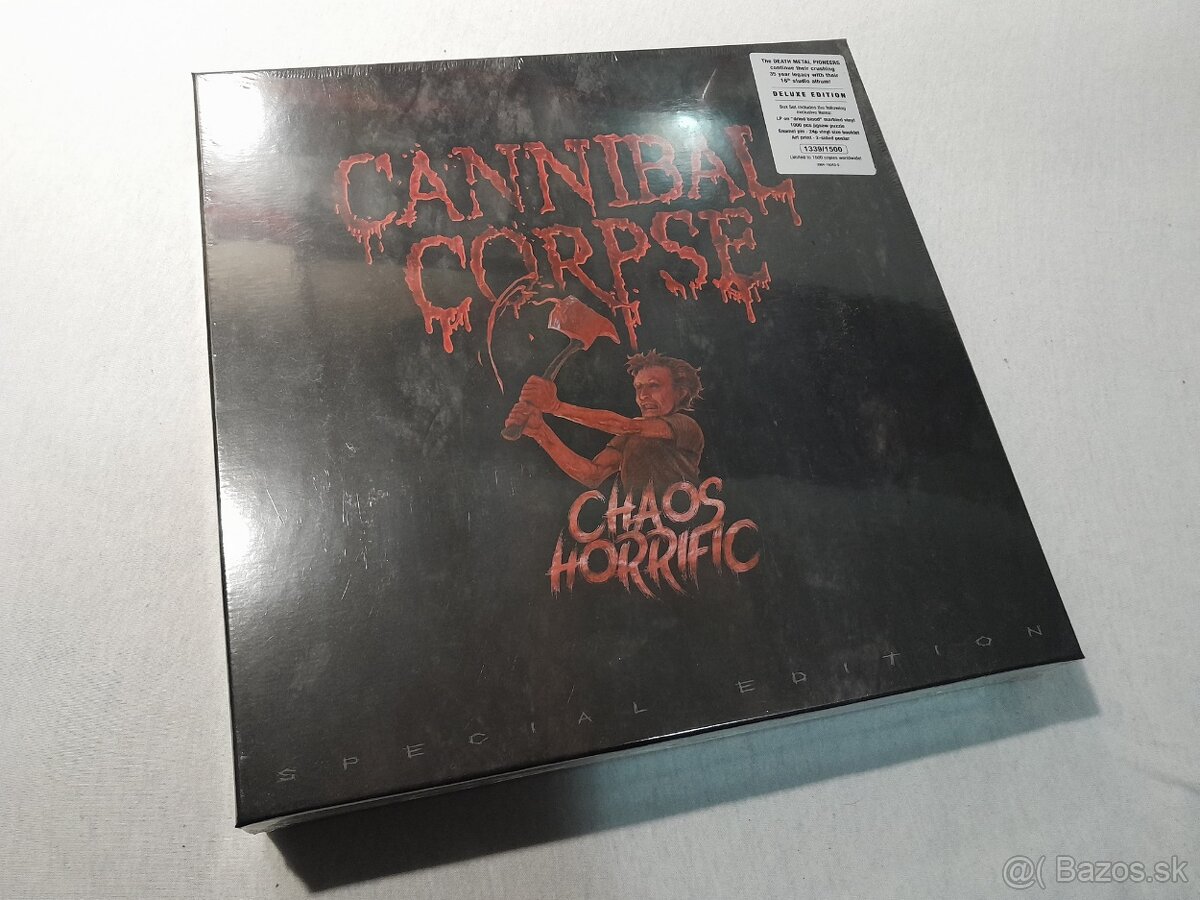 CANNIBAL CORPSE - Chaos Horrific box lp