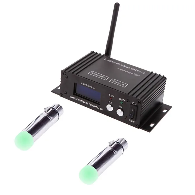 Wifi DMX vysielač/prijímač s automatickým ladením +prijímače