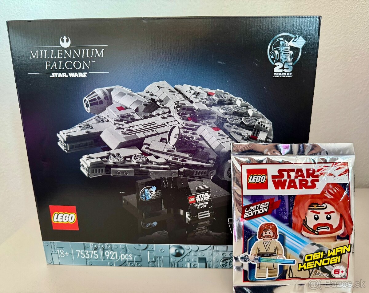 Lego 75375 Star Wars Millennium Falcon + minifigúrka