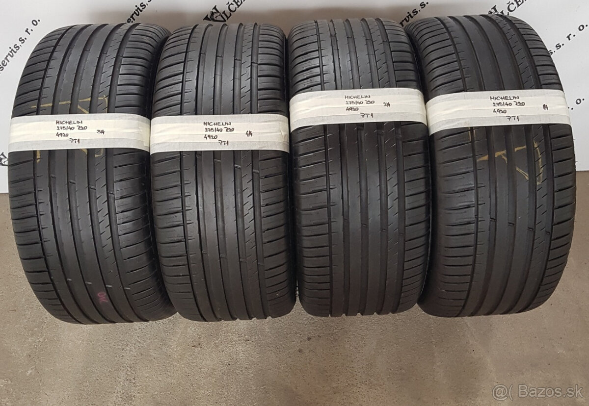 275/40 R20 MICHELIN letné pneumatiky