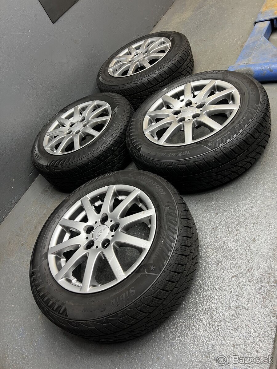 zimný set pneu 185/65 R15 plus alu disky r 15